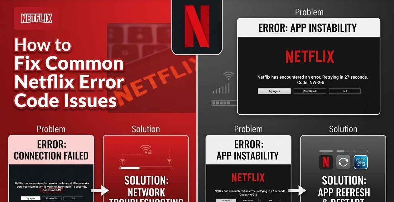 Netflix not working