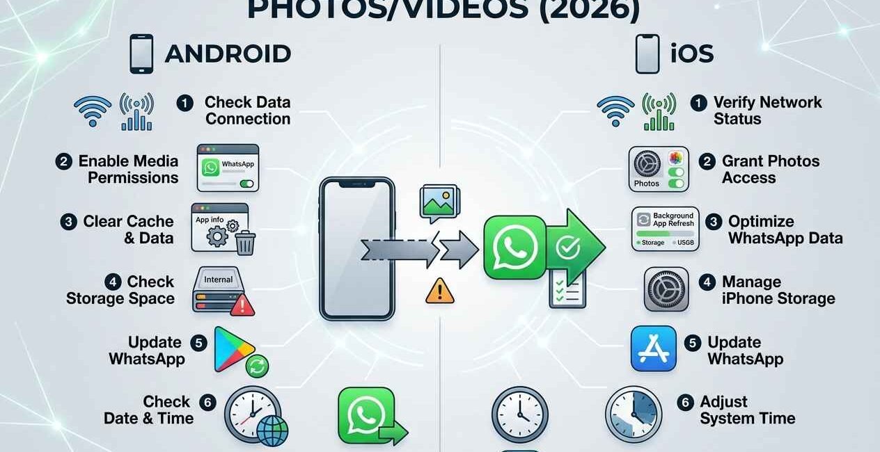 WhatsApp not sending photos