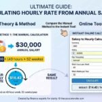 hourly rate from annual salary