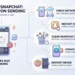 Snapchat stuck on sending