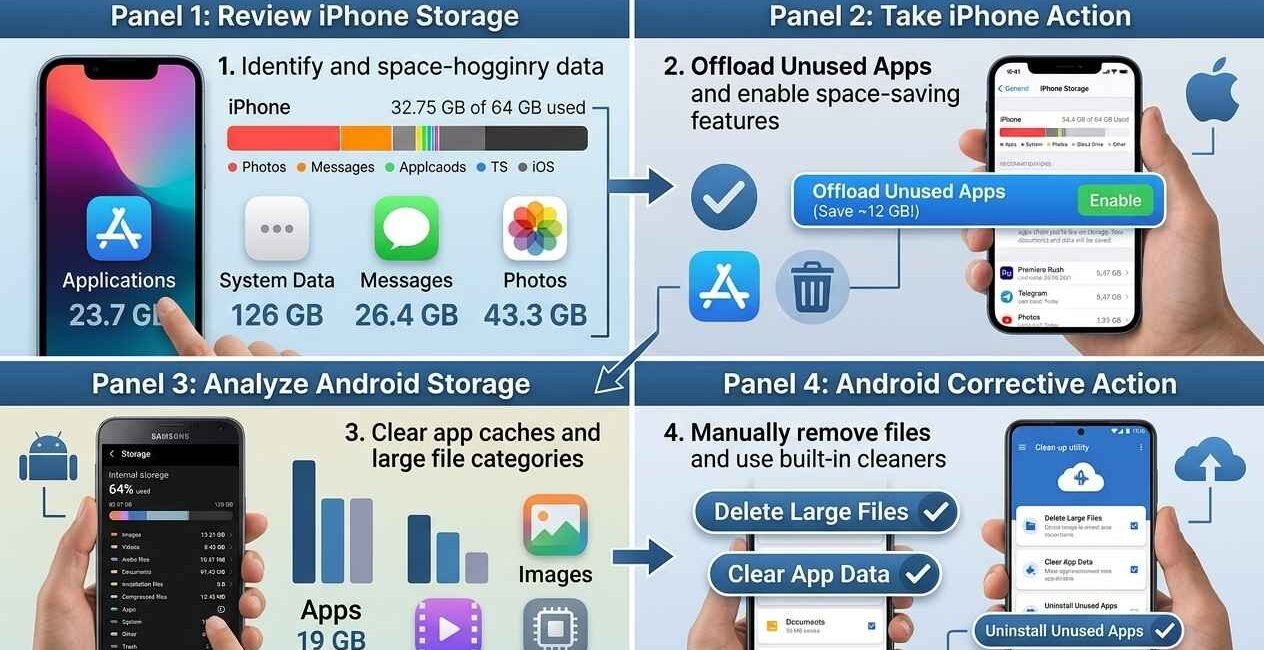 free up storage space