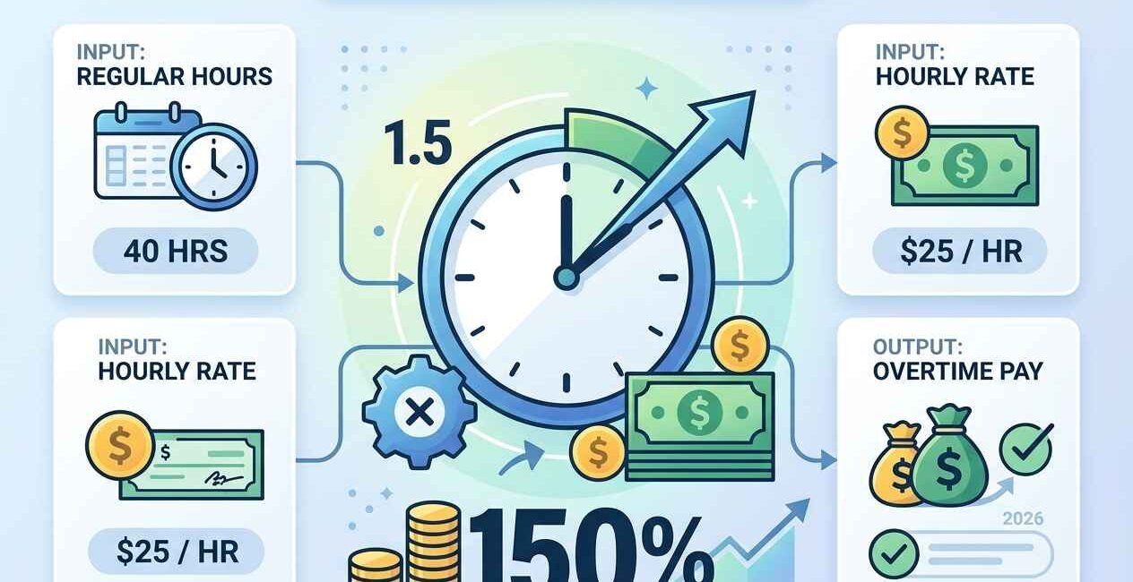 how to calculate overtime pay
