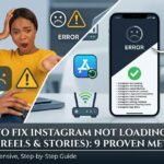 Instagram not loading