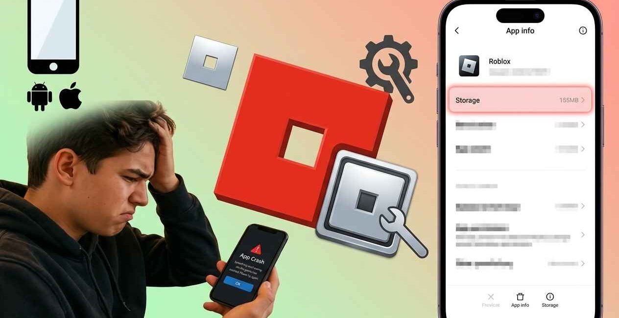 how to fix Roblox crashing on iOS Android
