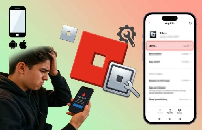 how to fix Roblox crashing on iOS Android