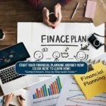 Person reviewing a financial planning checklist with a calculator and notebook